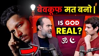 Where is the LOGIC in Acharya Prashant amp Dhruv Rathee Video  Scientific Nitin [upl. by Adil713]