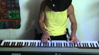 99 red balloons live piano solo based on Nenas anti nuke song [upl. by Oyam504]