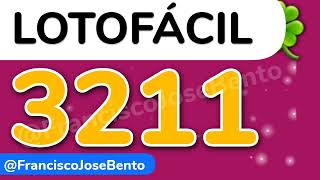 Resultado da Lotofácil de hoje concurso 3211 Concurso 3211 03112024  Infoclica [upl. by Aiyekal]