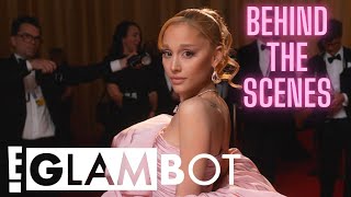 Ariana Grande GLAMBOT BTS At 2024 Oscars [upl. by Eillim]