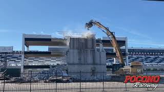 Pocono Paddock Project Construction Update 3 [upl. by Ettelrahc853]