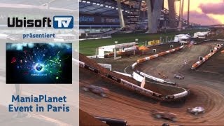 ManiaPlanetEvent in Paris mit TrackMania Valley TrackMania Stadium und ShootMania Storm [upl. by Linzer]