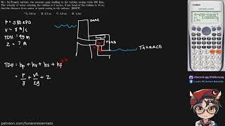 In Francis turbine the pressure gage leading to the turbine casing reads 380 Kpa The velocity [upl. by Keefer449]