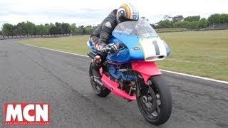 Exclusive MCN ride the Britten V1000  First Rides  Motorcyclenewscom [upl. by Ordnazil]