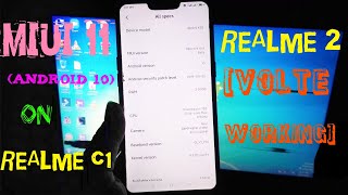 💥💥💥MIUI 11ANDROID Q on Realme C1 and Realme 2💥💥💥 [upl. by Nylatsirhc863]