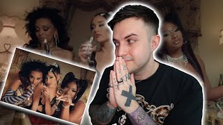 Ariana Grande  3435 Remix feat Doja Cat and Megan Thee Stallion Official Video REACTION [upl. by Ttayw502]