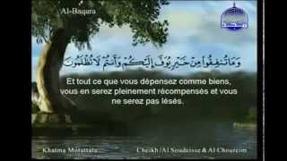 Sourate 02  AlBaqara La vache  Sheikh Sudais et Shuraim [upl. by Eelirak]