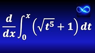 Derivada de una integral por Teorema Fundamental del Cálculo TFC [upl. by Jayme]