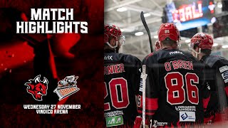 Cardiff Devils v Sheffield Steelers Highlights  Nov 27th 2024 [upl. by Groh862]