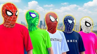 SUPERHEROs Story  SUPERHERO Became a SPIDERMAN To Save the World   Special Funny Action [upl. by Azmuh]