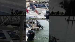 Whats the Best Trim Position for Docking Boating FAQ from Bridge Marina boat shorts [upl. by Neirda]