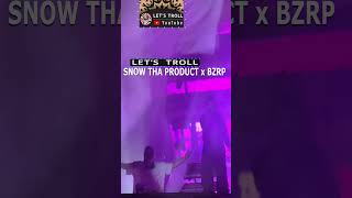 Snow Tha Product x Bizarrap  BZRP en México en vivo [upl. by Hsekin]