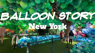 Balloon Story Exhibit NYC  Samotsaring Vlog [upl. by Eb131]