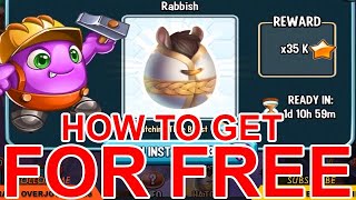 Monster Legends How To Breed Rabbish Monster For Free Monster Legends Breeding Guide [upl. by Anissej]