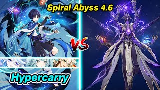 Wanderer Hypercarry in Spiral Abyss 46 [upl. by Mehta]