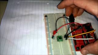 MSP430G2230 8 pin SOIC Programming Tutorial via Launchpad [upl. by Aihsercal]