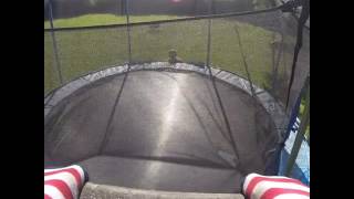 Kid trampoline fail [upl. by Burke858]