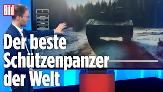 SuperPanzer aus Schweden soll Ukraine retten  BILD Lagezentrum [upl. by Oloap]