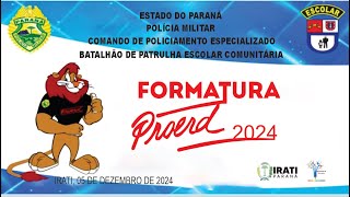 FORMATURA PROERD 2024 [upl. by Ferde]