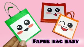 How to Make Paper Bag  Paper Bag Easy Method  Paper Bag  DIY [upl. by Juta]