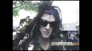 Twiggy Ramirez Interview on MTV VMA 1998 [upl. by Gnep52]