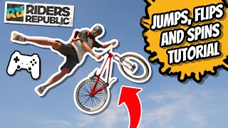 Riders Republic  How to Flip and Spin basics with controller cam [upl. by Kin]