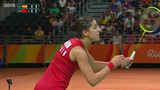 Carolina Marin vs Li Xuerui  Rio Olympics [upl. by Greerson693]