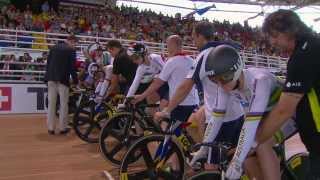 Womens Keirin Finals  2014 UCI Track Worlds [upl. by Marb]