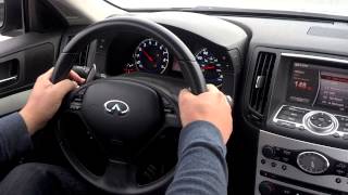 Infiniti g37 s driving with paddle shifters [upl. by Tatianas]