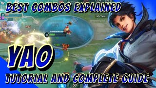 Yao Tutorial and Complete Guide  How To Play Yao  Combos and Playstyle Honor of Kings  HoK [upl. by Eibrab]