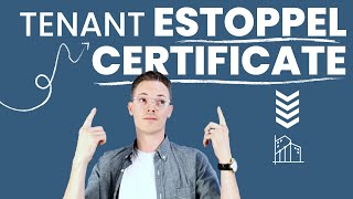 What is an Estoppel Certificate [upl. by Haikezeh617]