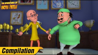 Motu Aur Police Chingam  New Compilation  248  Hindi Cartoon  Motu Patlu  S01  spot [upl. by Wassyngton]