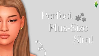 Attempting to Transform a PlusSize Sim in The Sims 4 ✧ [upl. by Inram]