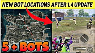 ALL BOT LOCATIONS IN ERANGEL  PUBG MOBILE AND BGMI  NEW amp SECRET BOT LOCATIONS  KO EXOTIC GAMING [upl. by Ayotaj7]