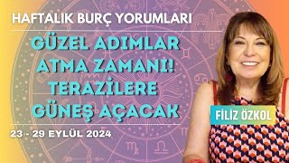 Güzel adımlar atma zamanı Terazilere güneş açacak 2329 Eylül 2024 Haftalık burç yorumları [upl. by Sancho754]