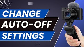 Sony ZV 1  How To Change Power Saving Timeout Settings [upl. by Euqimod669]