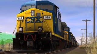 70 MPH  Fastest freight train in US [upl. by Hindu219]