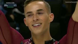 Adam Rippon SP 2018 US Champs [upl. by Ingeborg]