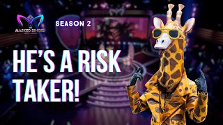 Giraffe’s a risk taker  Season 2 Episode 11  The Masked Singer SA [upl. by Santana603]