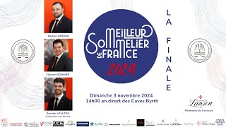 CONCOURS DU MEILLEUR SOMMELIER DE FRANCE 2024  FINALE [upl. by Leonie]