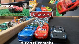 Cars 3 Stop motion toy diecast Remake Tiagotubby [upl. by Borreri358]