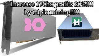 IMPROVE your 170hx PROFITS BY 20 triple mining [upl. by Mirella]