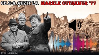 Singura înregistrare a Marelui Cutremur din 1977 [upl. by Searle802]