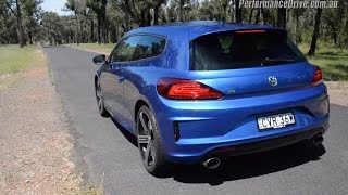 2015 Volkswagen Scirocco R 0100kmh amp engine sound DSG [upl. by Ozmo443]