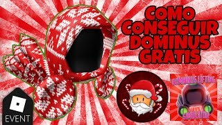 Evento Como CONSEGUIR un Dominus de Navidad GRATIS en ROBLOX Sin Robux Dominus Lifting Simulator [upl. by Shirl]