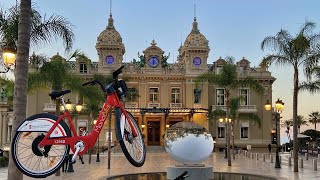 Monaco F1 Circuit on a MonaBike 2024 [upl. by Anierdna191]