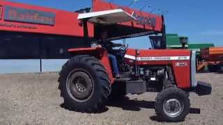 VENDIDO Trator Massey ferguson 275 4x2 1993 [upl. by Nomal]