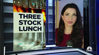 3Stock Lunch IBM UPS amp Newmont Corp [upl. by Plume]