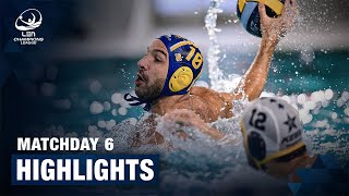 LEN Champions League Matchday 6  Water Polo Highlights [upl. by Nations228]