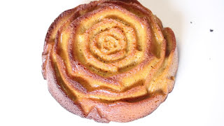 How to make a easy last minute ROSE CAKE [upl. by Ely]